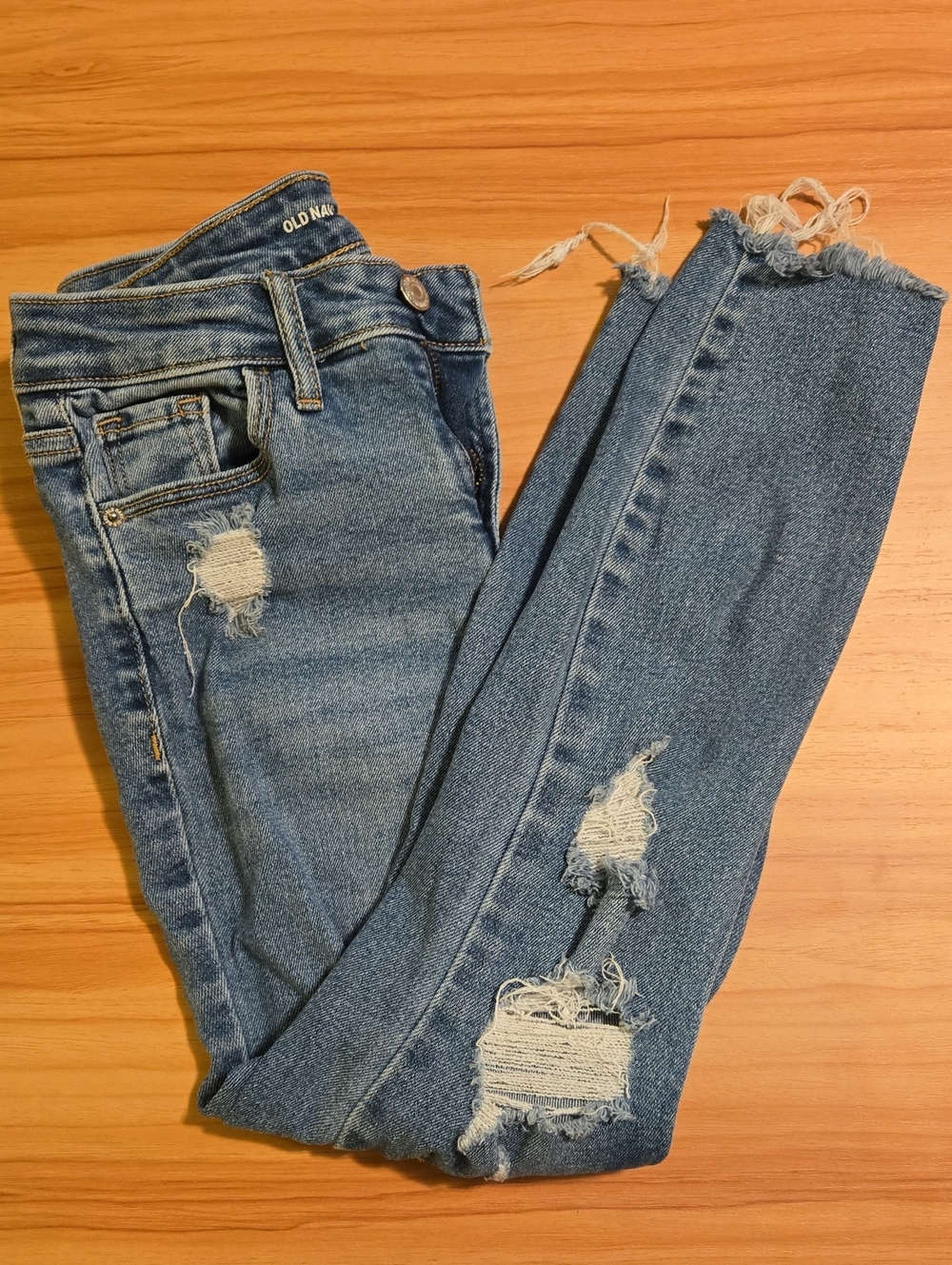 Old Navy Women's Midrise Rockstar Super Skinny